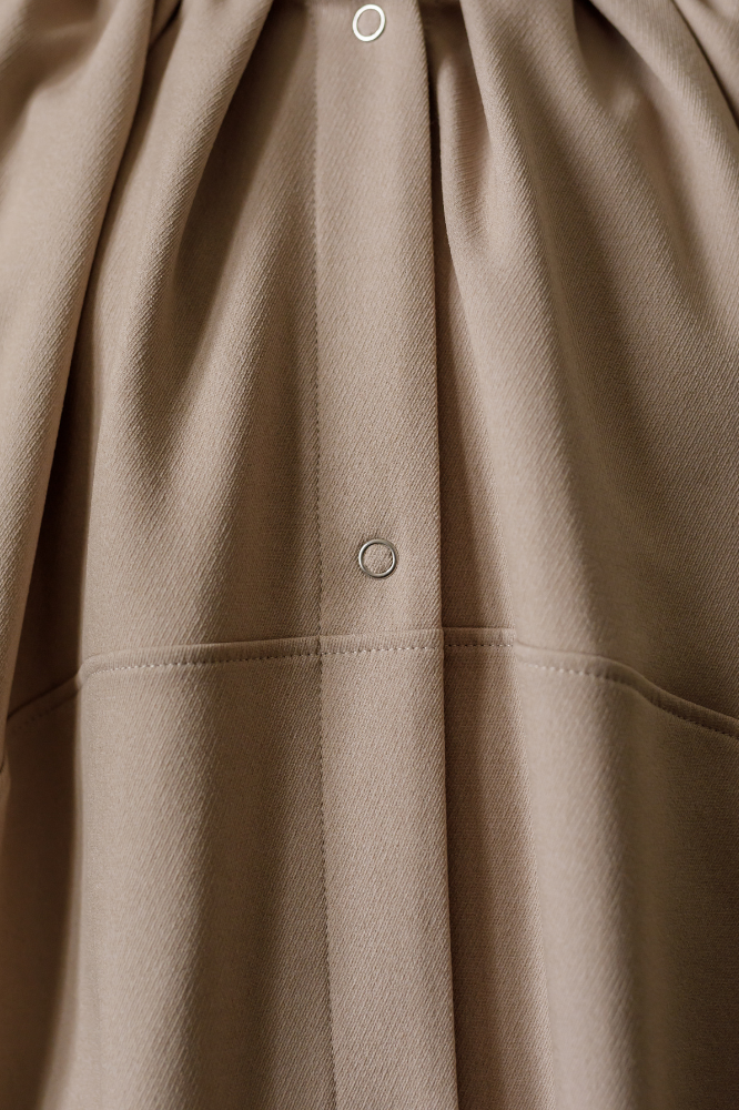 Cocoon coat(Beige)