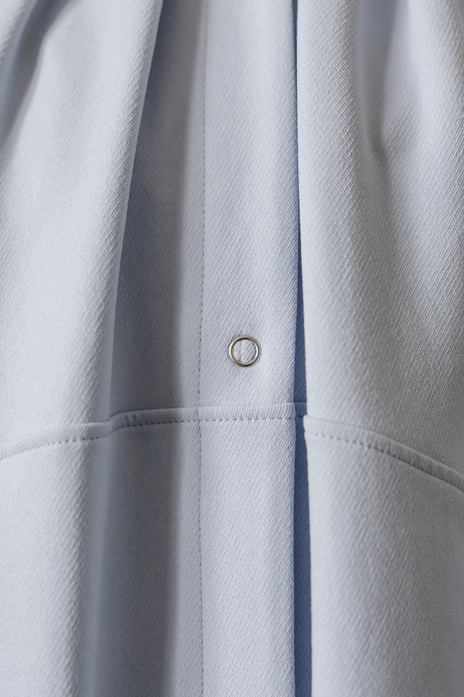 Cocoon coat(Sax blue)