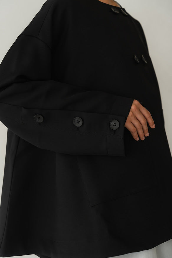 Flare jacket(Black)