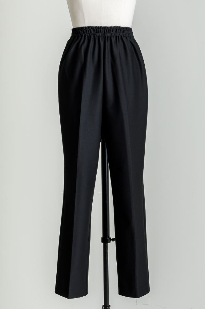 Handsome Straight pants(Black)