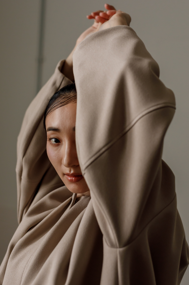 Cocoon coat(Beige)