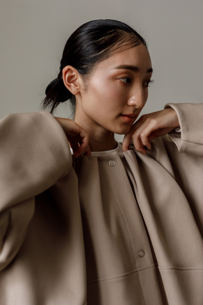 Cocoon coat(Beige)