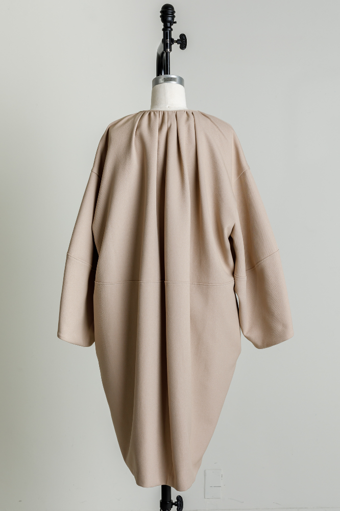 Cocoon coat(Beige)