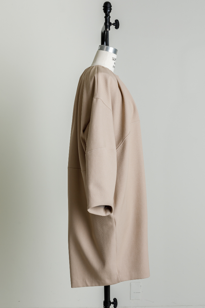 Cocoon coat(Beige)