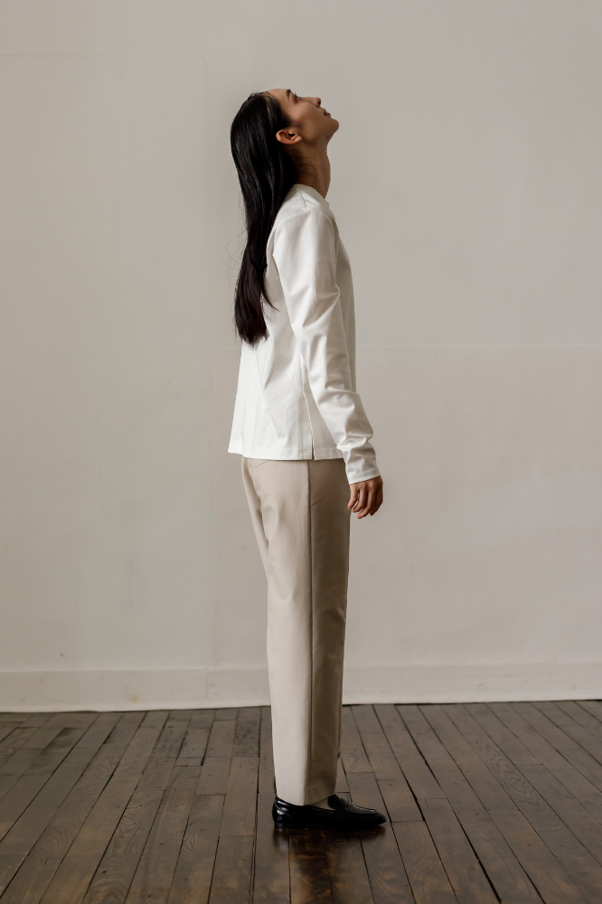 Handsome Straight pants(Beige)