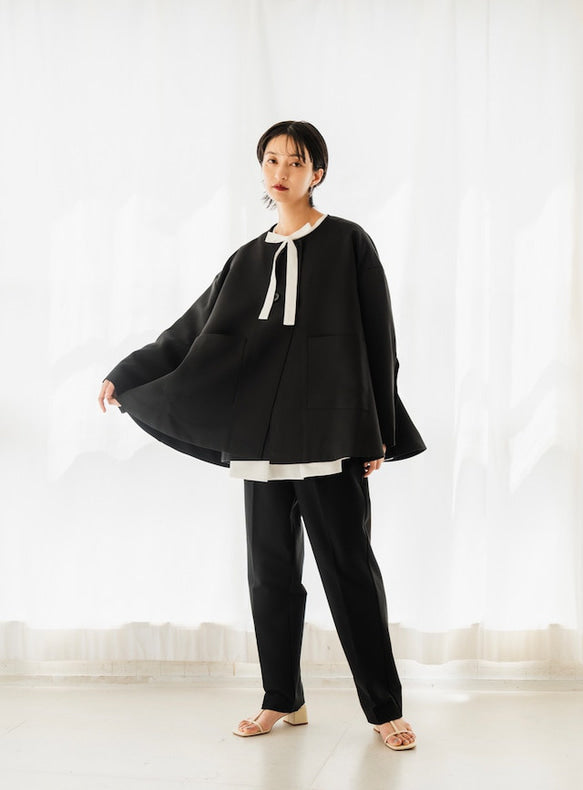 Flare jacket(Black)