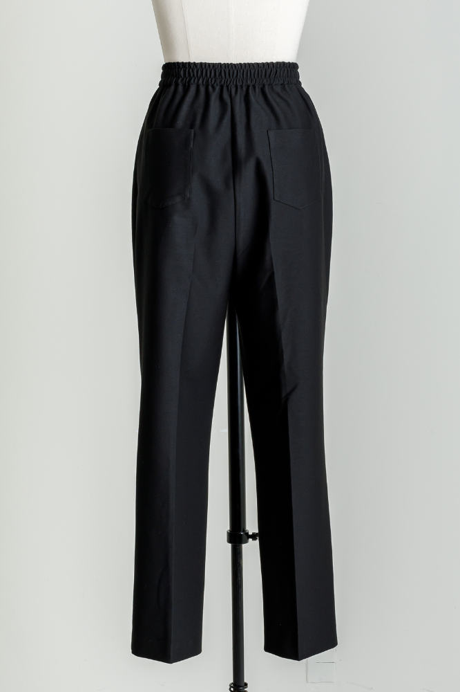 Handsome Straight pants(Black)