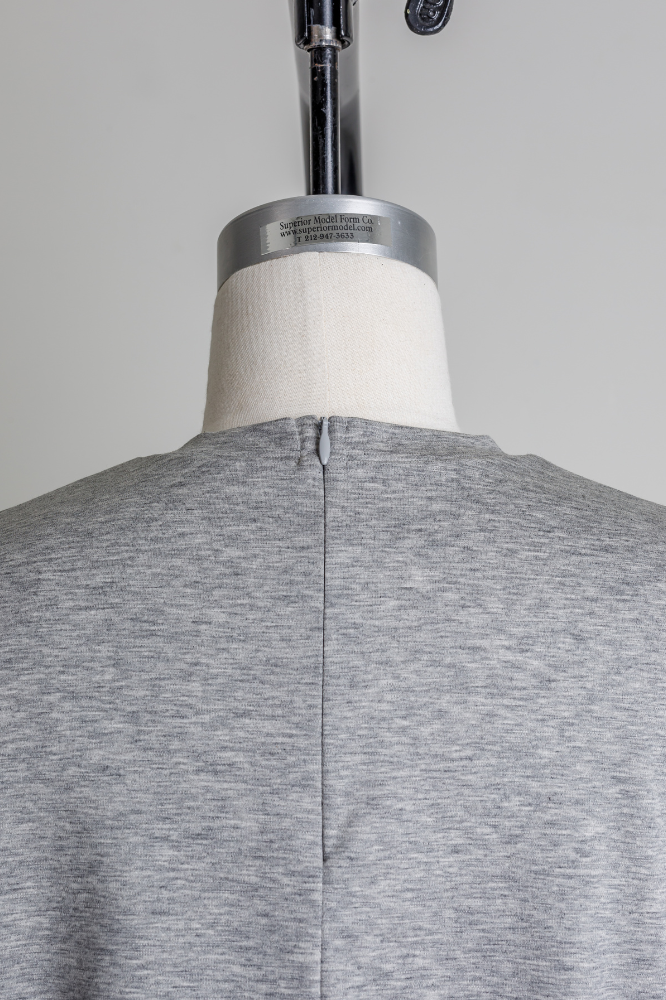 Smooth Pocket pullover(Gray)