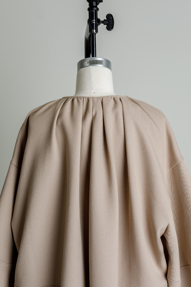 Cocoon coat(Beige)