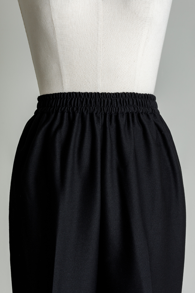 Handsome Straight pants(Black)