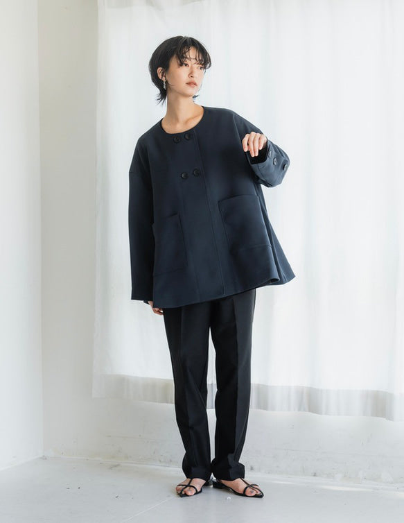 Flare jacket(Navy)