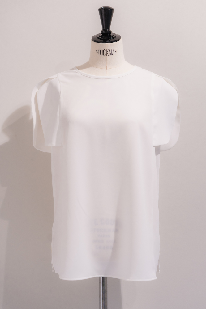 Tulip T-blouse (White)