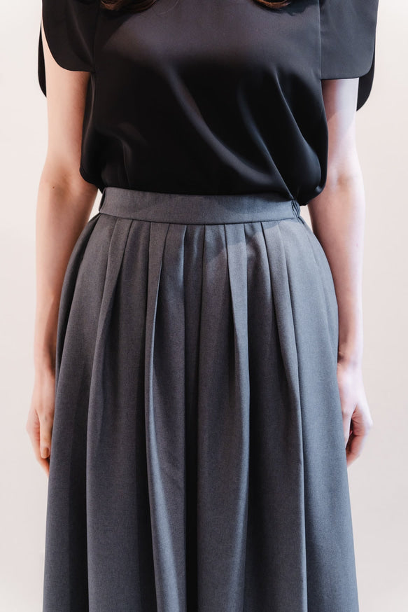 Sarasara skirt(Gray)