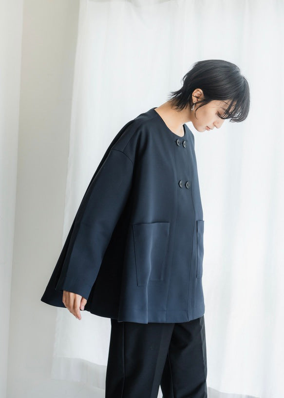 Flare jacket(Navy)