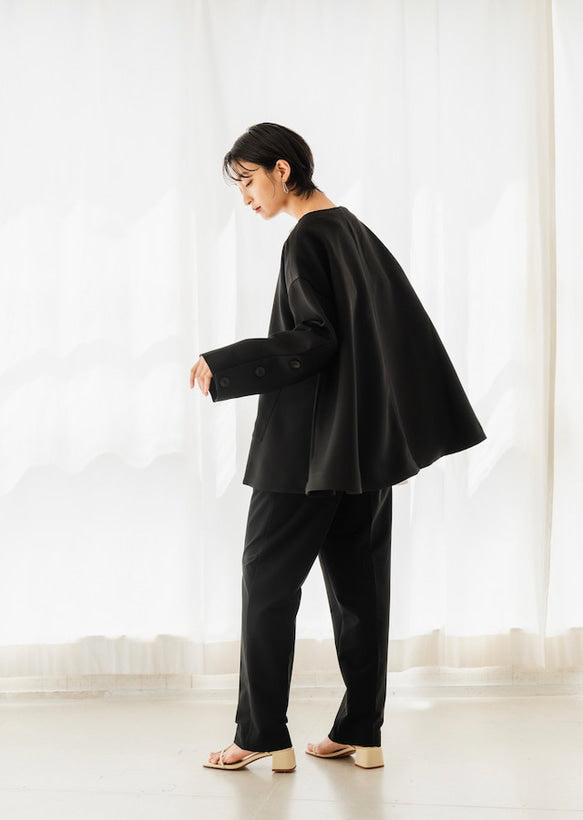 Flare jacket(Black)