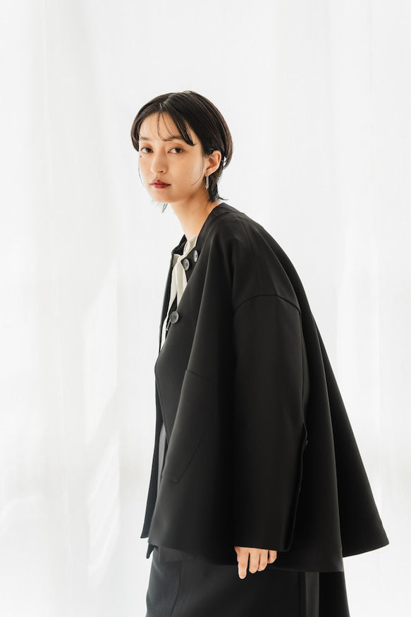 Flare jacket(Black)