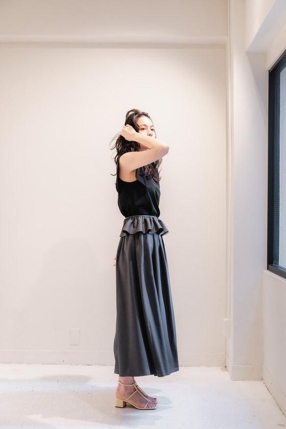 Sarasara skirt(Gray)