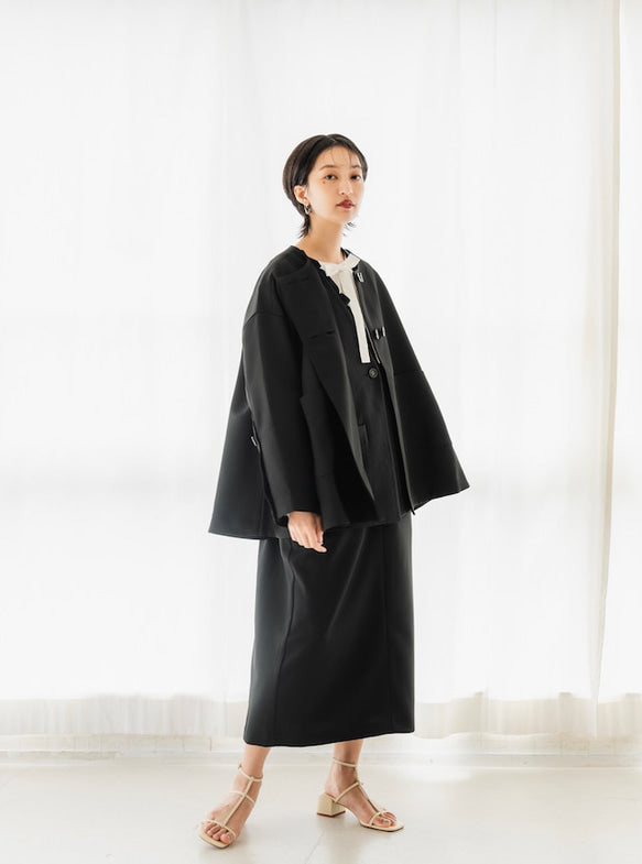 Flare jacket(Black)