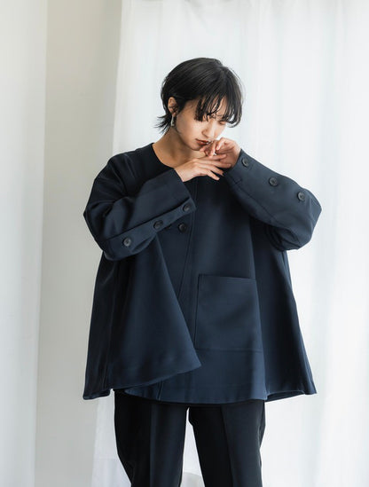 Flare jacket（Navy）