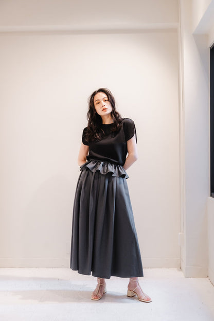 Sarasara skirt（Gray）