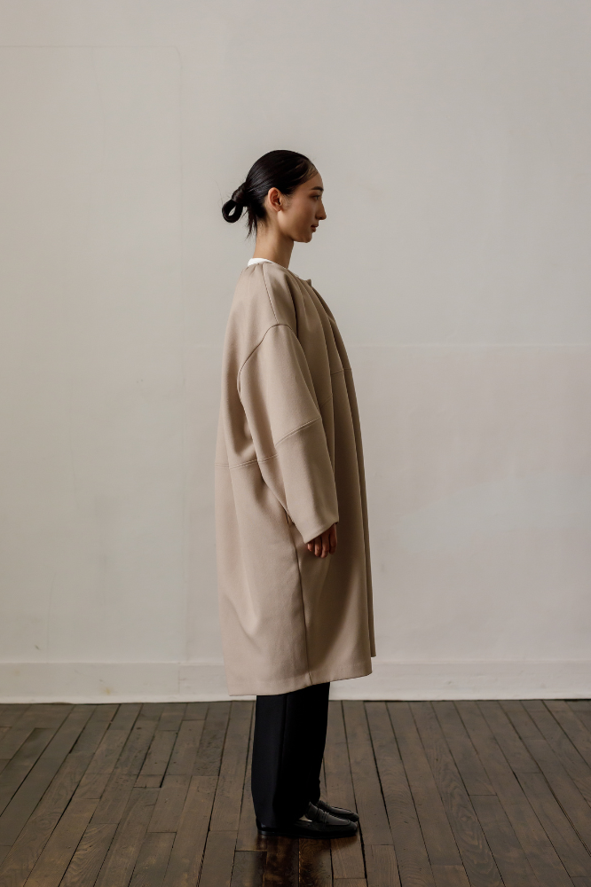 Cocoon Coat（Beige）