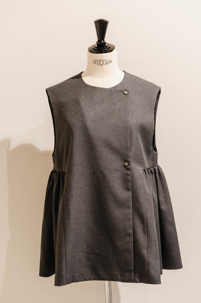 Sarasara vest（Gray）