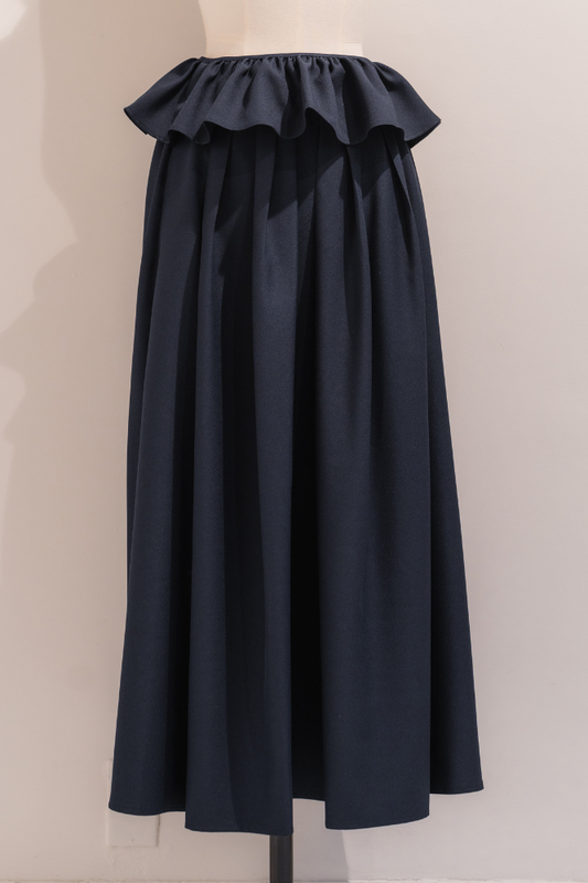 Sarasara skirt（Navy）