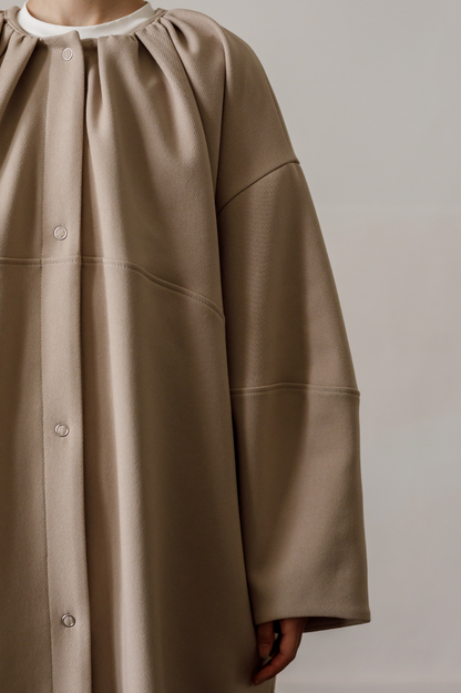 Cocoon Coat（Beige）