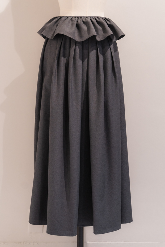 Sarasara skirt（Gray）