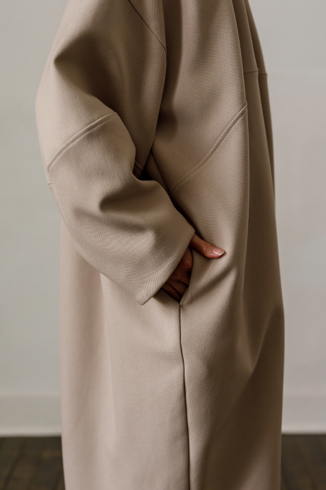 Cocoon Coat（Beige）