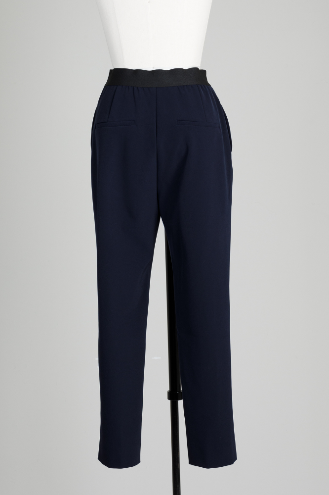 Pintuck Easy pants（Navy）