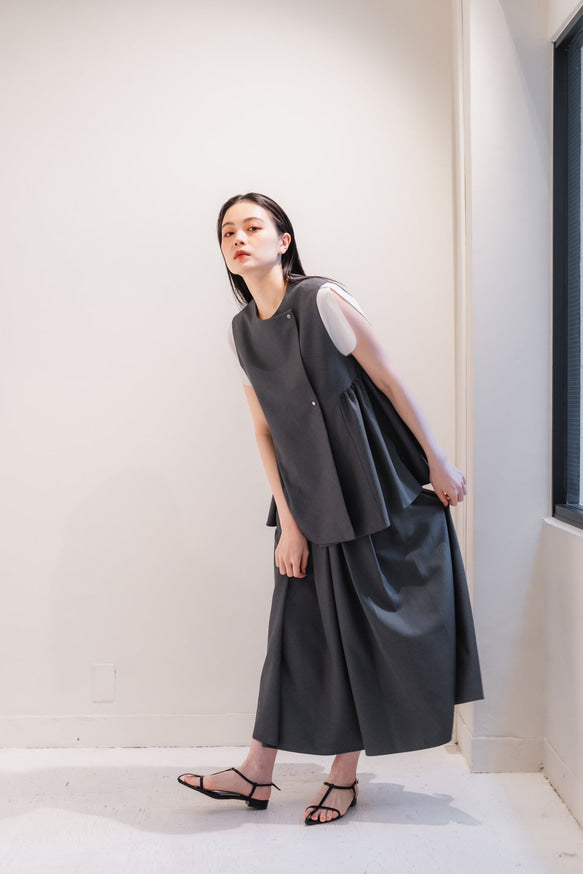 Sarasara vest（Gray）