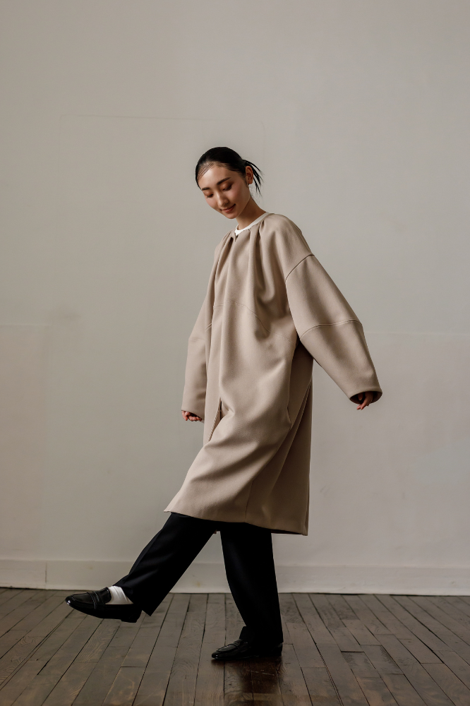 Cocoon Coat（Beige）