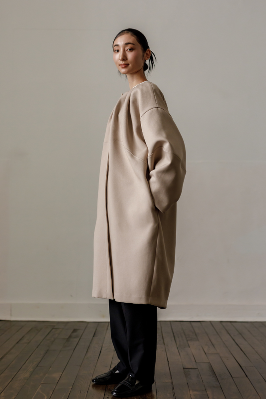 Cocoon Coat（Beige）