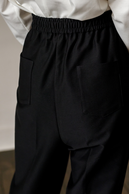 Handsome Straight pants（Black）