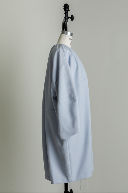 Cocoon Coat（Sax Blue）