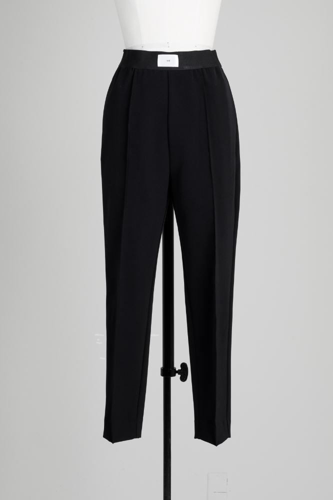 Pintuck Easy pants（Black）