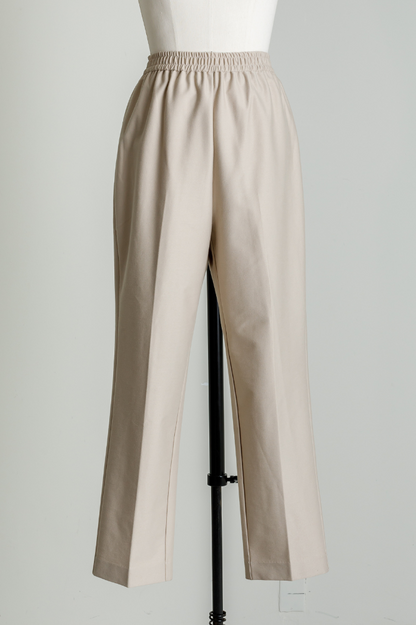 Handsome Straight pants（Beige）