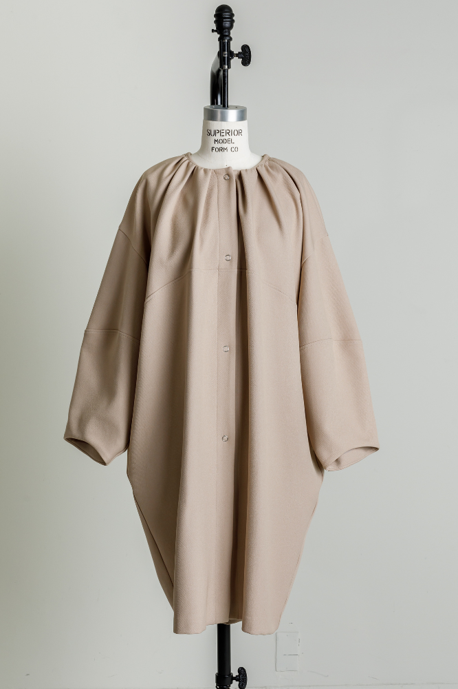 Cocoon Coat（Beige）