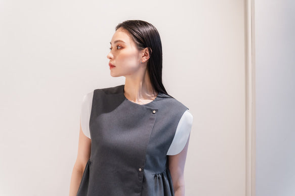 Sarasara vest（Gray）