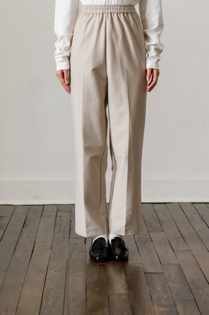 Handsome Straight pants（Beige）