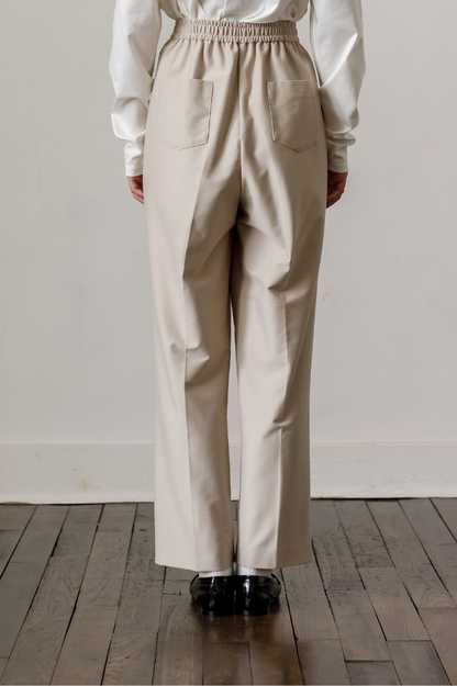 Handsome Straight pants（Beige）