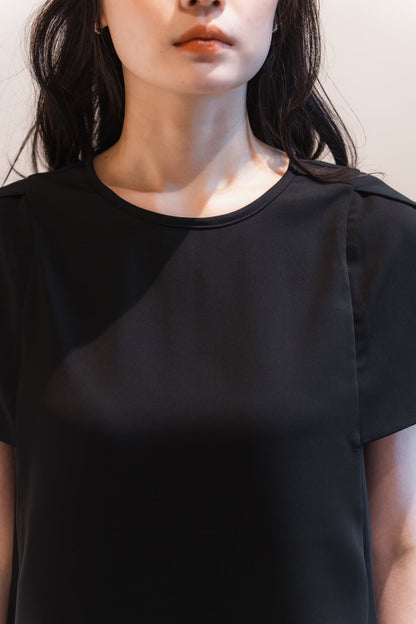 Tulip T-blouse （Black）
