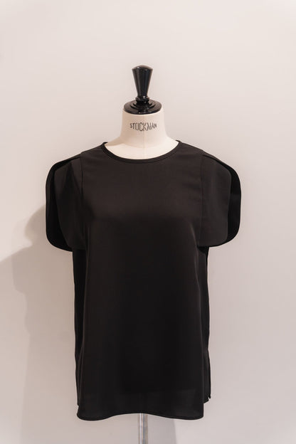 Tulip T-blouse （Black）