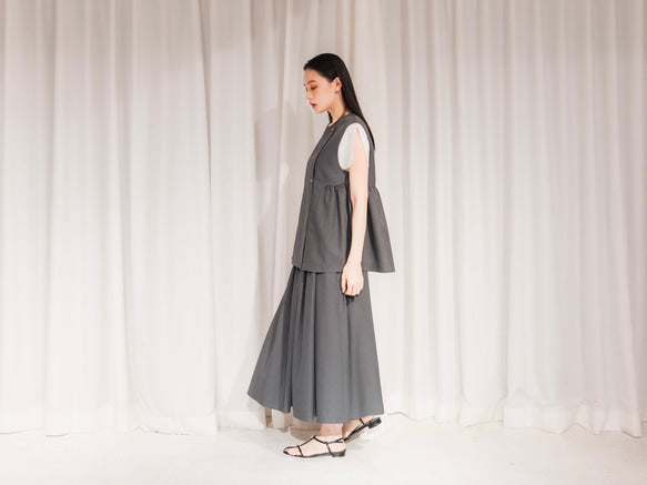 Sarasara vest（Gray）