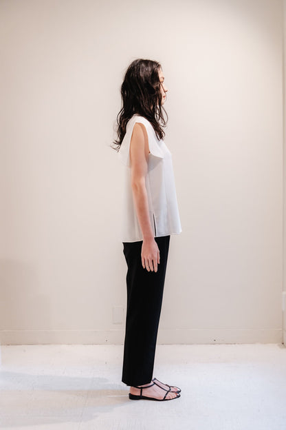 Tulip T-blouse （White）