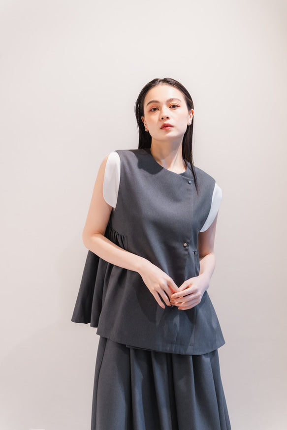 Sarasara vest（Gray）