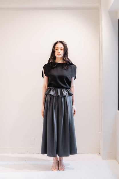 Sarasara skirt（Gray）