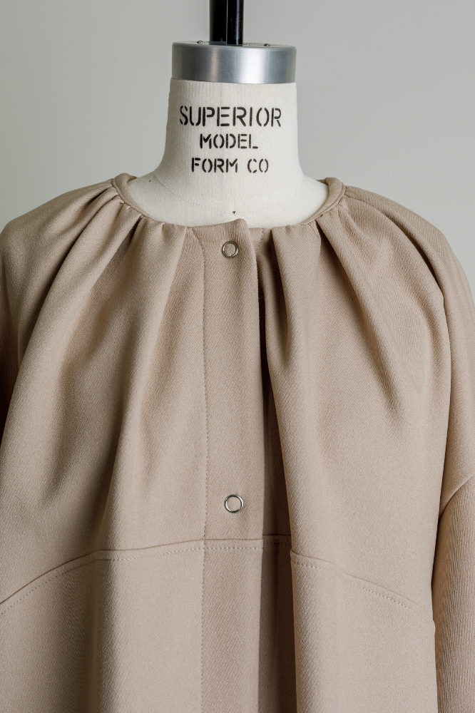 Cocoon Coat（Beige）