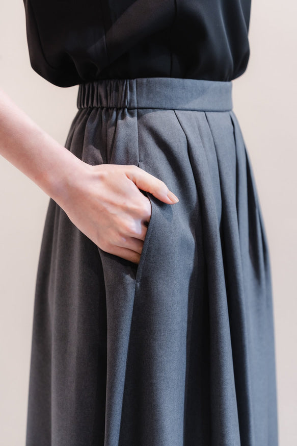 Sarasara skirt（Gray）